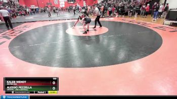 150 lbs Champ. Round 1 - Alessio Pezzella, Crystal Lake (CENTRAL) vs Kaleb Wendt, MILTON (WI)