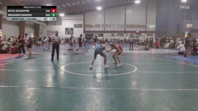 113 lbs Semifinal - Rhys Schaffer, Steller Trained vs Benjamin Marino, Savage Wrestling Academy