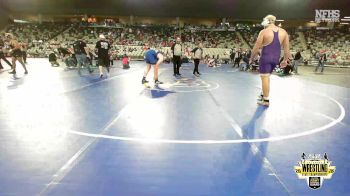 B4A-285 lbs Quarterfinal - Jude Smith, Bridge Creek vs Marley Branscum, Bristow