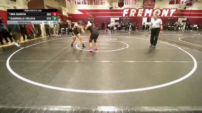 190 lbs Semifinal - Mia Garcia, Chico vs Gabriella Celaya, St Francis