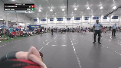 138 lbs Round 2 (6 Team) - Jacob Lamaide, Ohio Gold vs Ryder King, Wrecking Crew WC