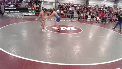 174-183 lbs Round 3 - Gage Bradshaw, Lyman vs Joey Mohren, Burns/Pine Bluffs