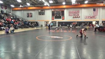 120 lbs Cons. Round 3 - Leland Lackland, Iowa City, Liberty vs Dallas Trebon, Waterloo West