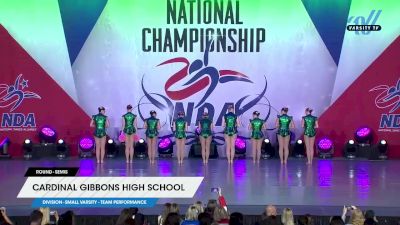 Cardinal Gibbons High School [2025 Small Varsity - Team Performance Semis] 2025 NDA High School National Championship