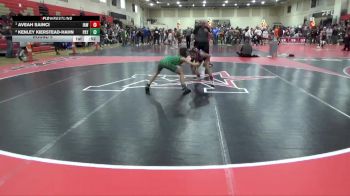 70 lbs Round 5 - Aveah Sainci, Immortal Athletics WC vs Kenley Kierstead-Hahn, Paynesville