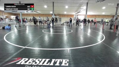 90 lbs Final - Owen Koch, Kutztown vs Bentley Ficks, Milton