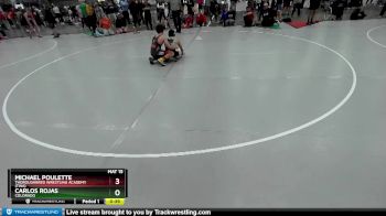 132 lbs Cons. Round 5 - Carlos Rojas, Colorado vs Michael Poulette, Thoroughbred Wrestling Academy (TWA)