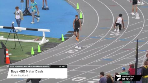 High School Boys' 400m, Finals 2