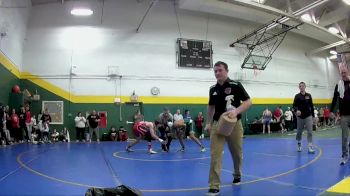 132 lbs Cons. Round 6 - Hakeen Garcia, Elyria Catholic vs Carter Stuckey, Wauseon