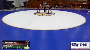 160 B Round 2 - Gunnar Neal, Poway Wrestling vs Cale Christensen, Sanderson Wrestling Academy