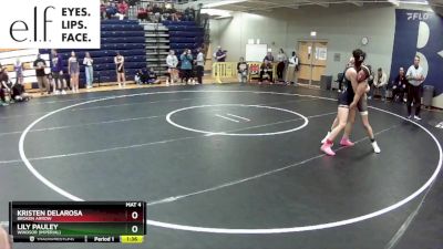 115 lbs. Champ. Round 2 - Lily Pauley, Windsor (Imperial) vs Kristen Delarosa, Broken Arrow