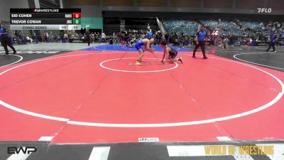 120 lbs Consolation - Sid Cohen, Rancho Bernardo Wrestling Club (RBWC) vs Trevor Cowan, JWC
