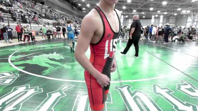 113 lbs Champ. Round 2 - Kysen Olson, Outlaw Wrestling Club vs Quintan Parsons, Punisher Wrestling Company