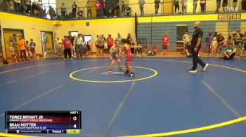 60-62 lbs Round 2 - Beau Motter, Kanza FS/GR Wrestling Club vs Torez Bryant Jr, Cowley County Freco Wrestling