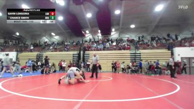 113 lbs Quarterfinal - Chance Smith, Mishawaka High School vs Gavin Longoria, Lowell