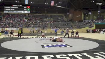 132 lbs Cons. Round 5 - Austin Brinegar, Harrison County vs Travis Votel, Highlands