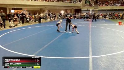 40 lbs Cons. Round 2 - Clay Bullerman, Adrian vs Arlo Wacholz, NRHEG