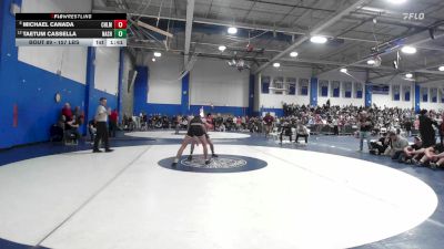 157 lbs Round Of 16 - Michael Canada, Chelmsford vs Taetum Cassella, Nashoba