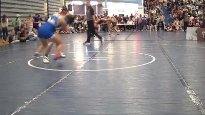 125 lbs 3rd Place Match - Kiera DeLeon, Meridian vs Jazzman Khoundet, Stansbury