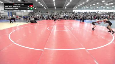 132 lbs Round Of 64 - Santiago Gonzalez, NY vs George McAteer, MA
