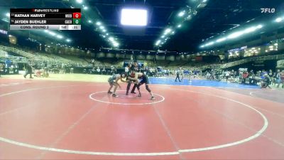 126 lbs Cons. Round 2 - Jayden Buehler, Camden County vs Nathan Harvey, Middleburg