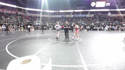 130.8 lbs Consi Of 4 - Ariana Alcorta, Nebraska Wrestling Academy vs Reese Blount, Mascoutah High School