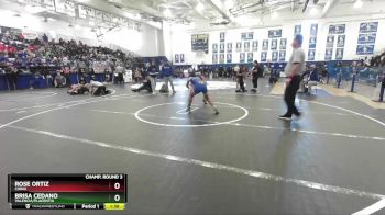 105 lbs Champ. Round 3 - Rose Ortiz, Chino vs Brisa Cedano, Valencia/Placentia