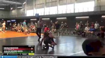 130 lbs Round 3 (10 Team) - Nicole Redmond, Black Mambas vs Evelyn Holmes-Smith, Assassins WC Black