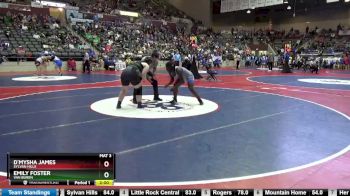 5A 235 lbs Semifinal - D`mysha James, Sylvan Hills vs Emily Foster, Van Buren