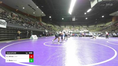 287 lbs Consi Of 8 #2 - Kaden White, Lompoc vs Isaiah Beas, Madera