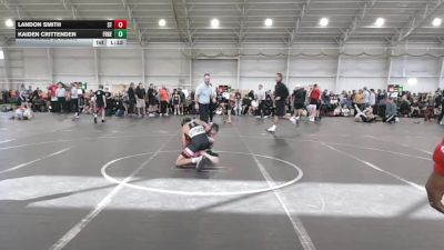 106 lbs Finals (2 Team) - Kaiden Crittenden, FORGE vs Landon Smith, Stealth Training