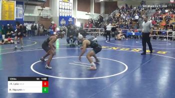 126 lbs Quarterfinal - Kimo Leia, Selma vs Harrison Nguyen, Evergreen Valley