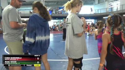 62 lbs Round 1 (4 Team) - Cora Bardinelli, Brutal Assassins vs Rose Wood, Alabama Elite Blue