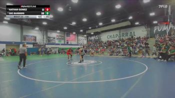 150 lbs Quarterfinal - Gio Barbieri, Murrieta Mesa vs Nathan Gomez, Great Oak