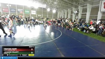 67 lbs Round 3 (4 Team) - Jackson Collett, Idaho 2 vs Traycen Ashby, South Central Utah