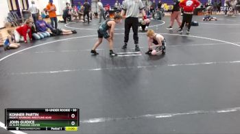 90 lbs 3rd Place Match - Konner Partin, Mighty Warriors Wrestling Acad vs John Guidice, KC Elite Training Center