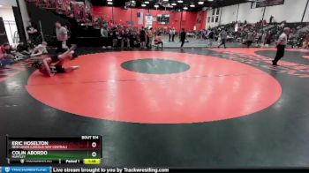 106 lbs Cons. Round 3 - Eric Hoselton, New Lenox (LINCOLN-WAY CENTRAL) vs Colin Abordo, HUNTLEY