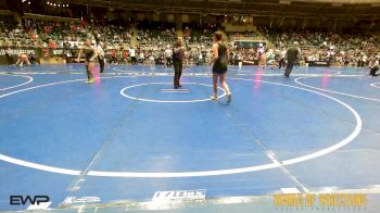 120 lbs Round Of 16 - Dagny Haskins, Shelton Wrestling Academy vs Lennox Gebara, Greater Heights Wrestling