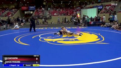 119 lbs Quarterfinal - Kai Gachupin, NM vs Jaimon Mogard, IA