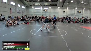 126 lbs Round 5 (6 Team) - Colton Nixon, The Wrestling Mill vs Colsen Spragg, Full Circle Green