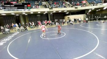 140 lbs Cons. Round 5 - Sophia Domont, Bradley (B.-Bourbonnais) vs Tiyanna Hart, Unattached