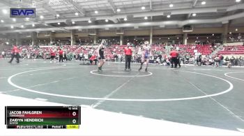 145 lbs Quarterfinal - Zaidyn Hendrich, Slyfox vs Jacob Fahlgren, Tonganoxie