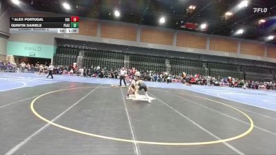 113 lbs Champ. Round 2 - Alex Portugal, Elk Grove vs Quintin Daniels, Placer