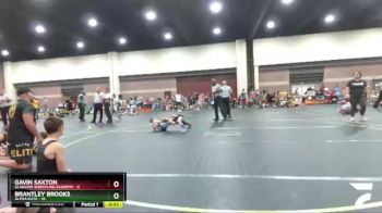 53 lbs Round 5 (6 Team) - Gavin Saxton, Glasgow Wrestling Academy vs Brantley Brooks, Alpha Elite
