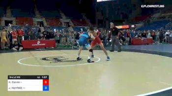 120 lbs Rnd Of 128 - Hunter Garvin, Iowa vs James Homfeld, Missouri