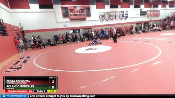 120 lbs Cons. Semi - Angel Sandoval, Cascade Leavenworth vs Rolando Gonzalez, Warden