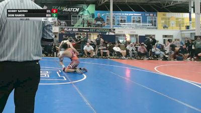 162 lbs Semifinal - Bobby Savino, Steller Trained Malgus - HSC vs Dom Ramos, Broad Axe Gold - HSC