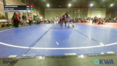 285 lbs Consolation - Arayen Benson, Wagoner Takedown Club vs Cash Culie, Wagoner Takedown Club
