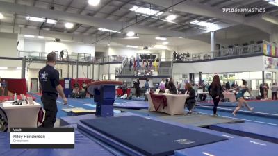 Riley Henderson - Vault, Crenshaws - 2021 Region 3 Women's Championships