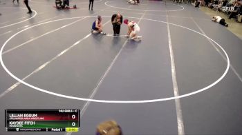 Quarterfinal - Lillian Eggum, Stillwater Area Wrestling vs Kaydee Fitch, Minnesota